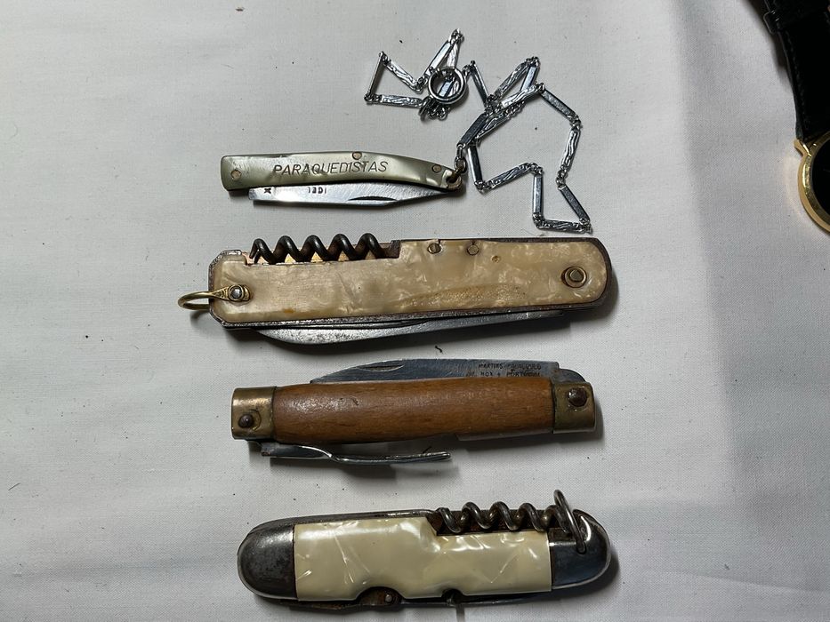 Canivetes antigos e raros