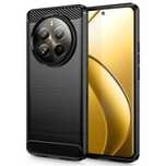 tech-protect tpucarbon realme 12 pro 5g / 12 pro+ plus 5g black