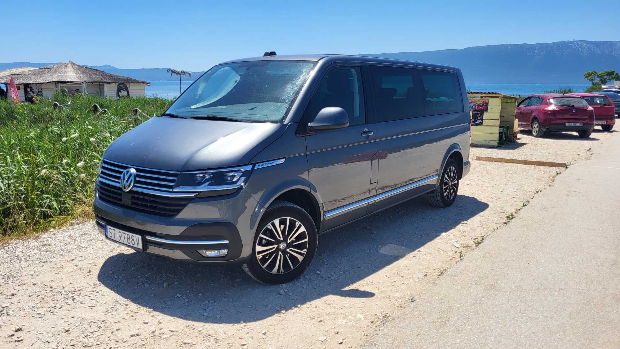 VW Multivan czerwiec, lipiec i sierpień T6.1 Long automat