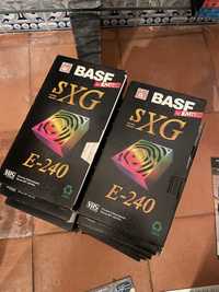 Lote 30 cassetes VHS para gravação