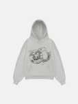 Szara bluza z kapturem The Disco Hoodie Gray Enrage Director’s cut [S]