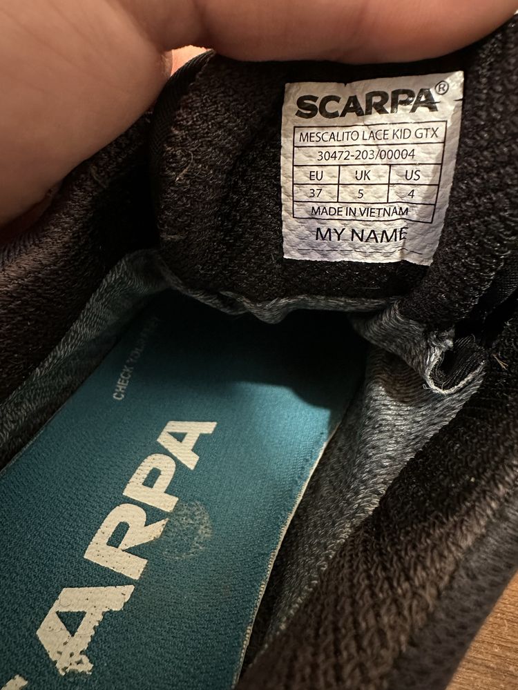 Кросівки SCARPA GORE-TEX мембрана розмір 37 оригінал 24,5см