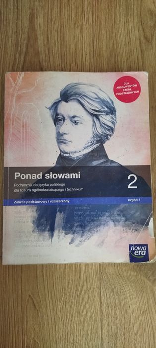 Ponad słowami 2 cz. 1 - Podręcznik do języka polskiego