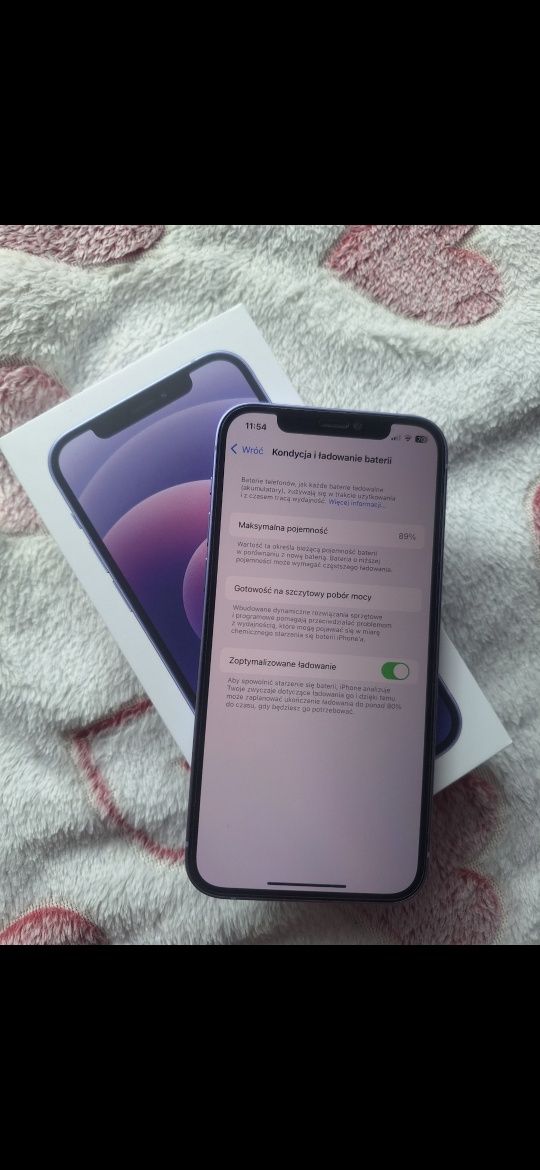 Sprzedam Iphone 12, 128gb 6,1" stan bardzo dobry, bat.89%