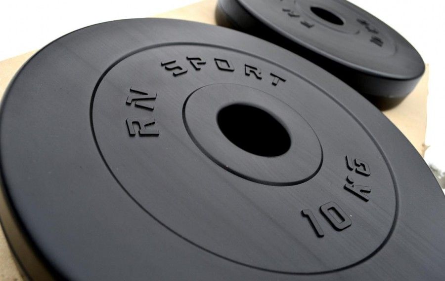 Штанга, гантелі Rn-Sport 80 кг дисків + грифи / Набор грифы диски