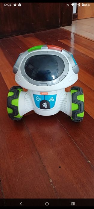 Robô movi fisher price
