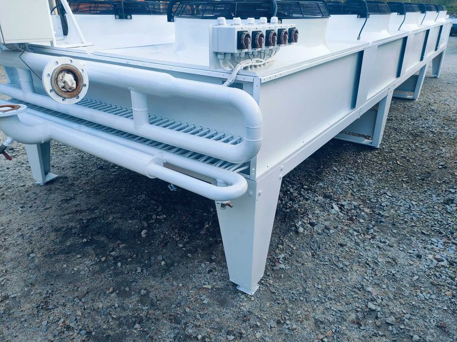 Dry-cooler chłodnia wentylatorowa, chłodnica glikolu-wody, chiller