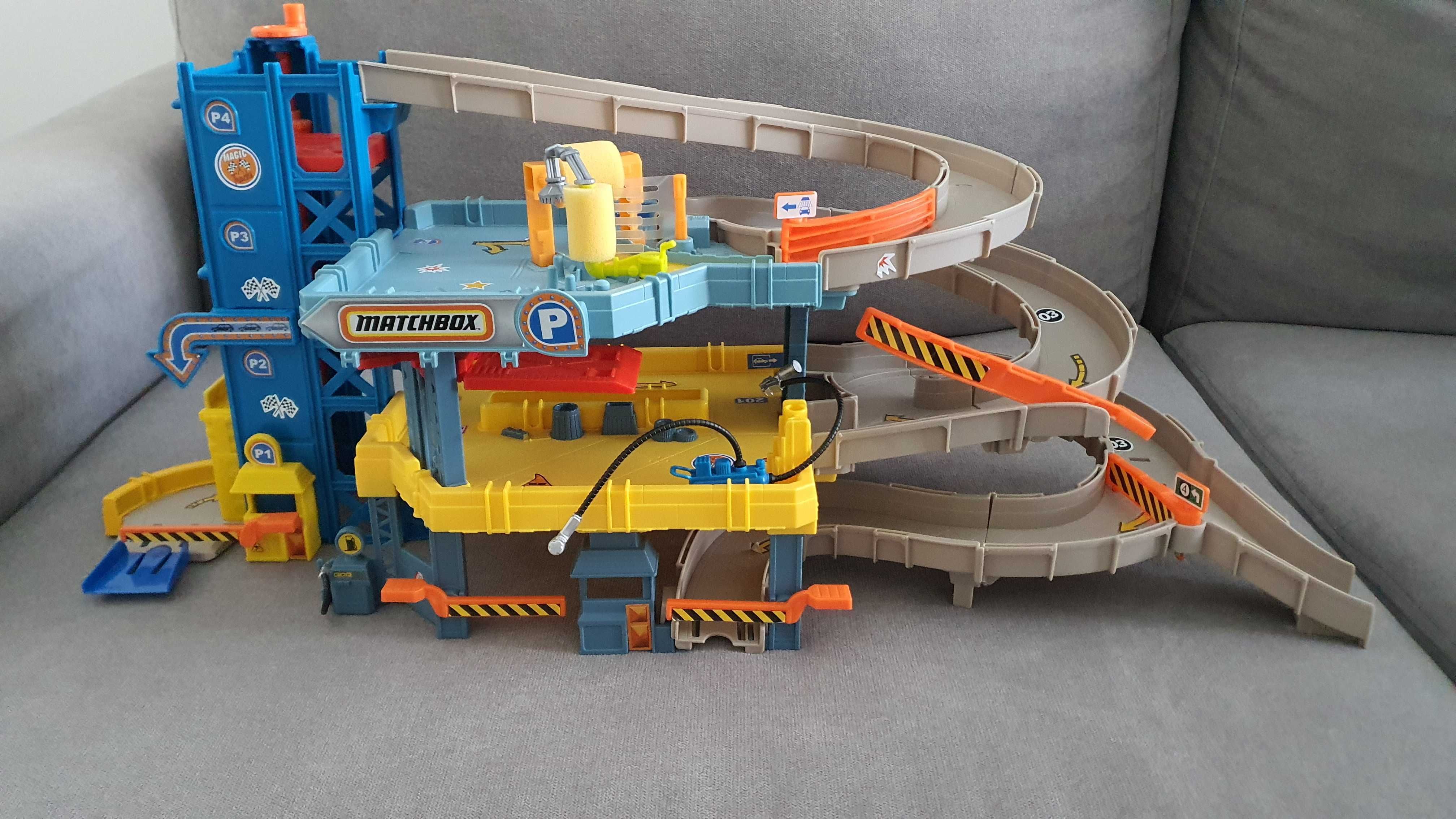 Garagem Matchbox de 4 andares