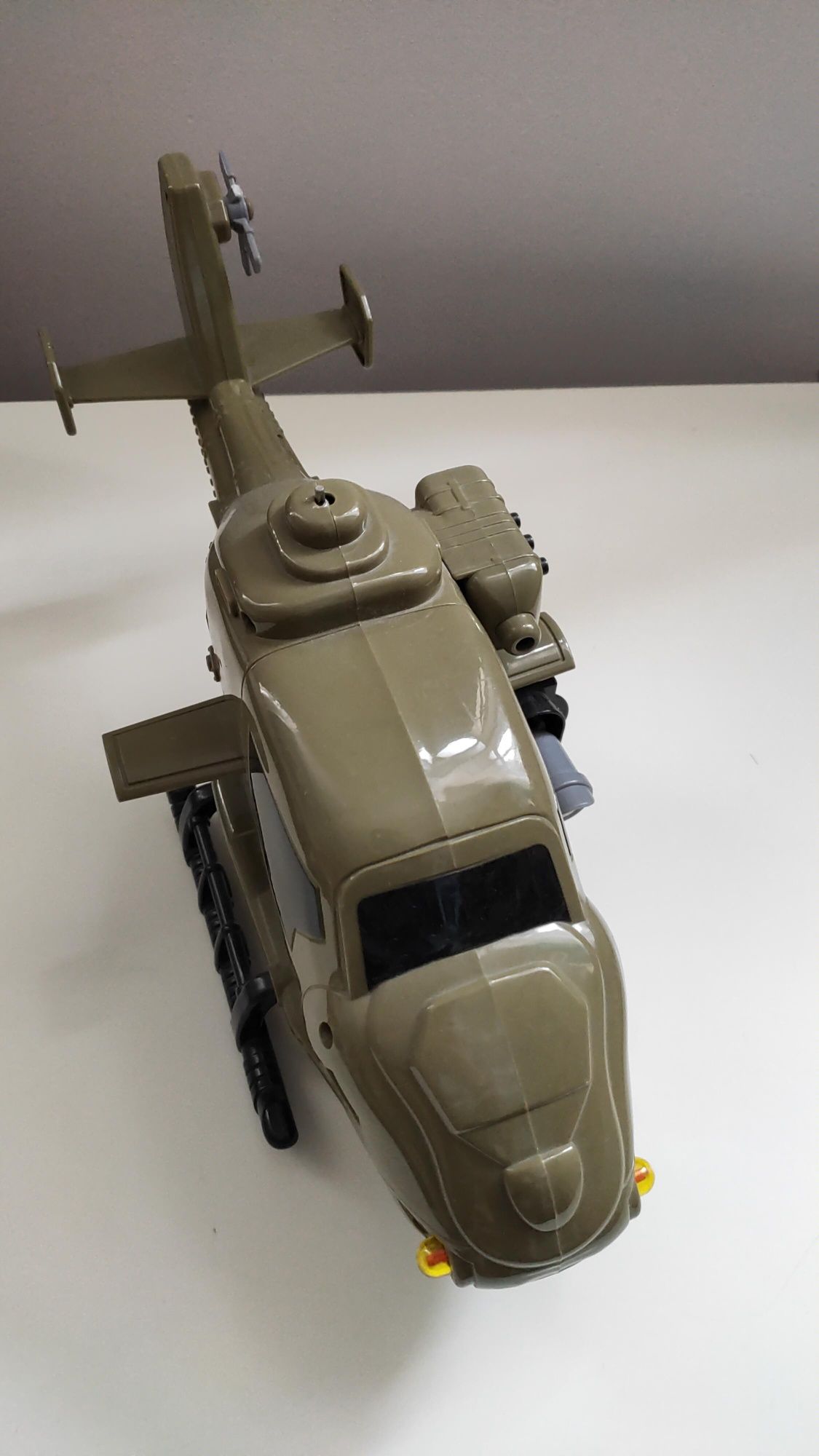 Duży Helikopter z dźwiękiem wojskowy gratis samolot