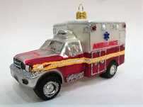 Ambulans - bombka choinkowa - karetka pogotowia 10s54 bombkizebra