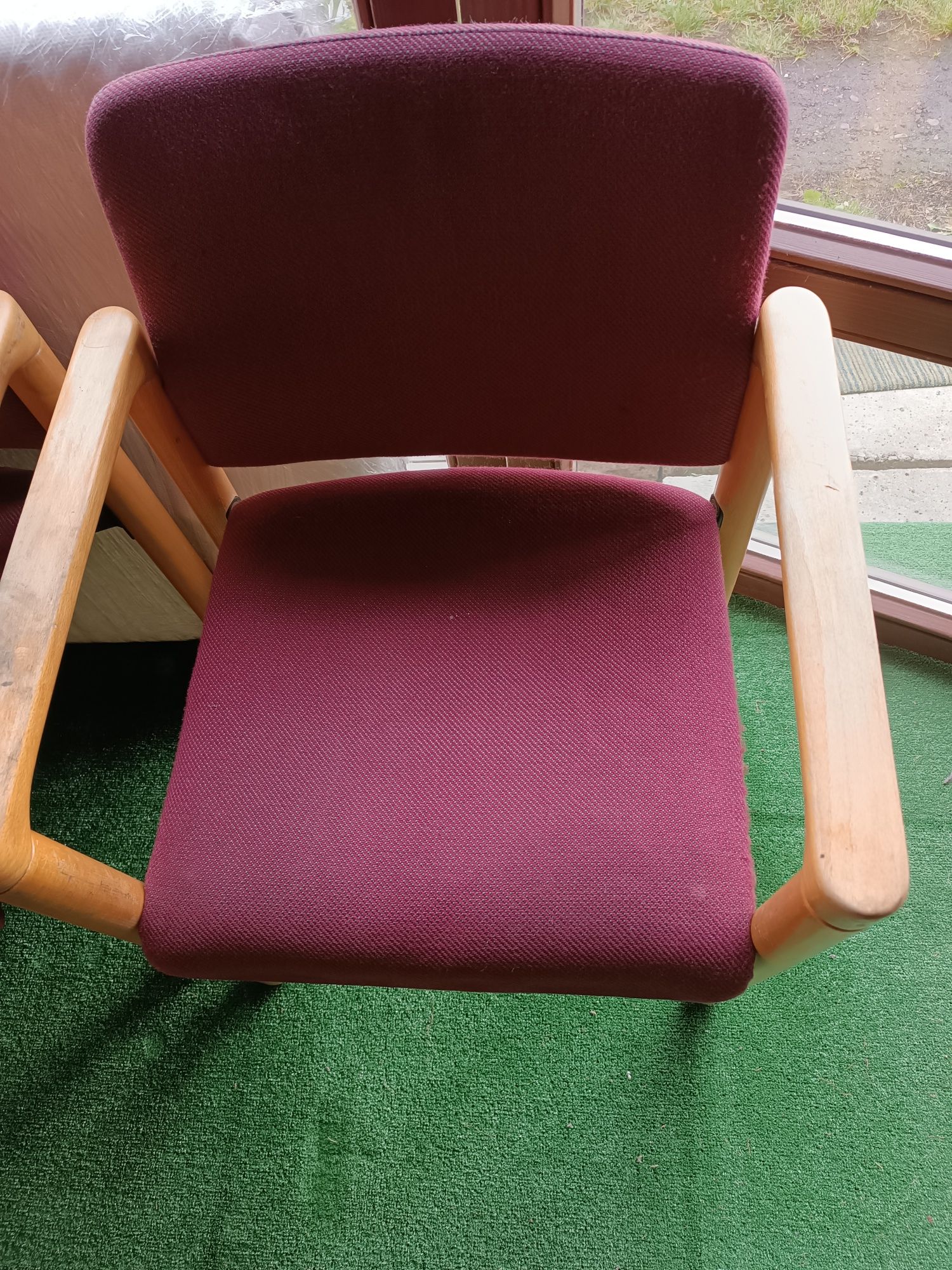 Krzesło biurowe 6 szt z Niemczech masywne fotel