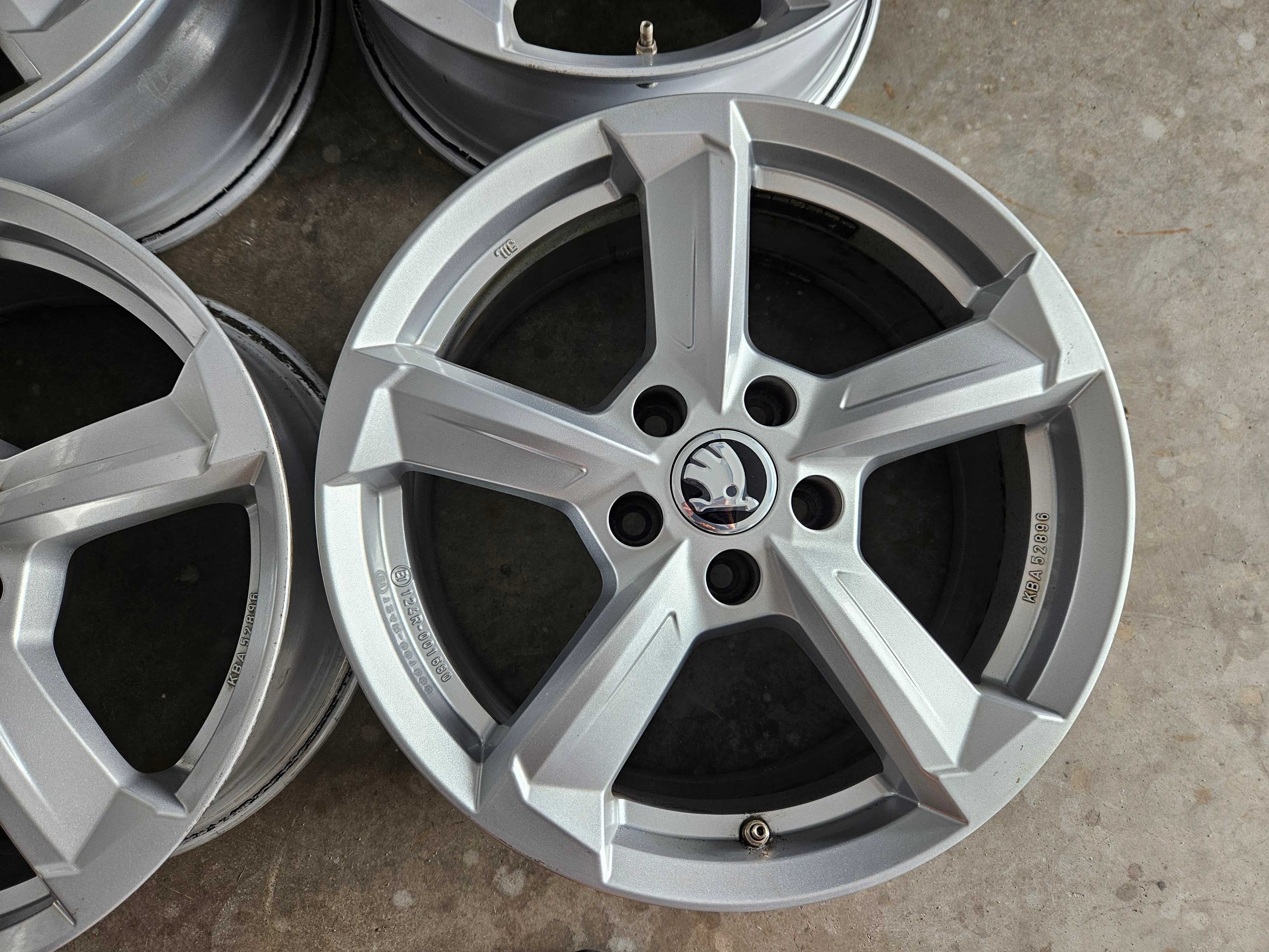 Alufelgi Skoda 17" 5x112 Octavia III IV VRS SuperB Karoq Scout Yeti
