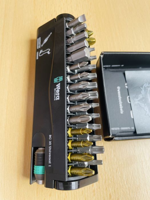 Асортимент біт Wera з нержавіючої сталі BC 30