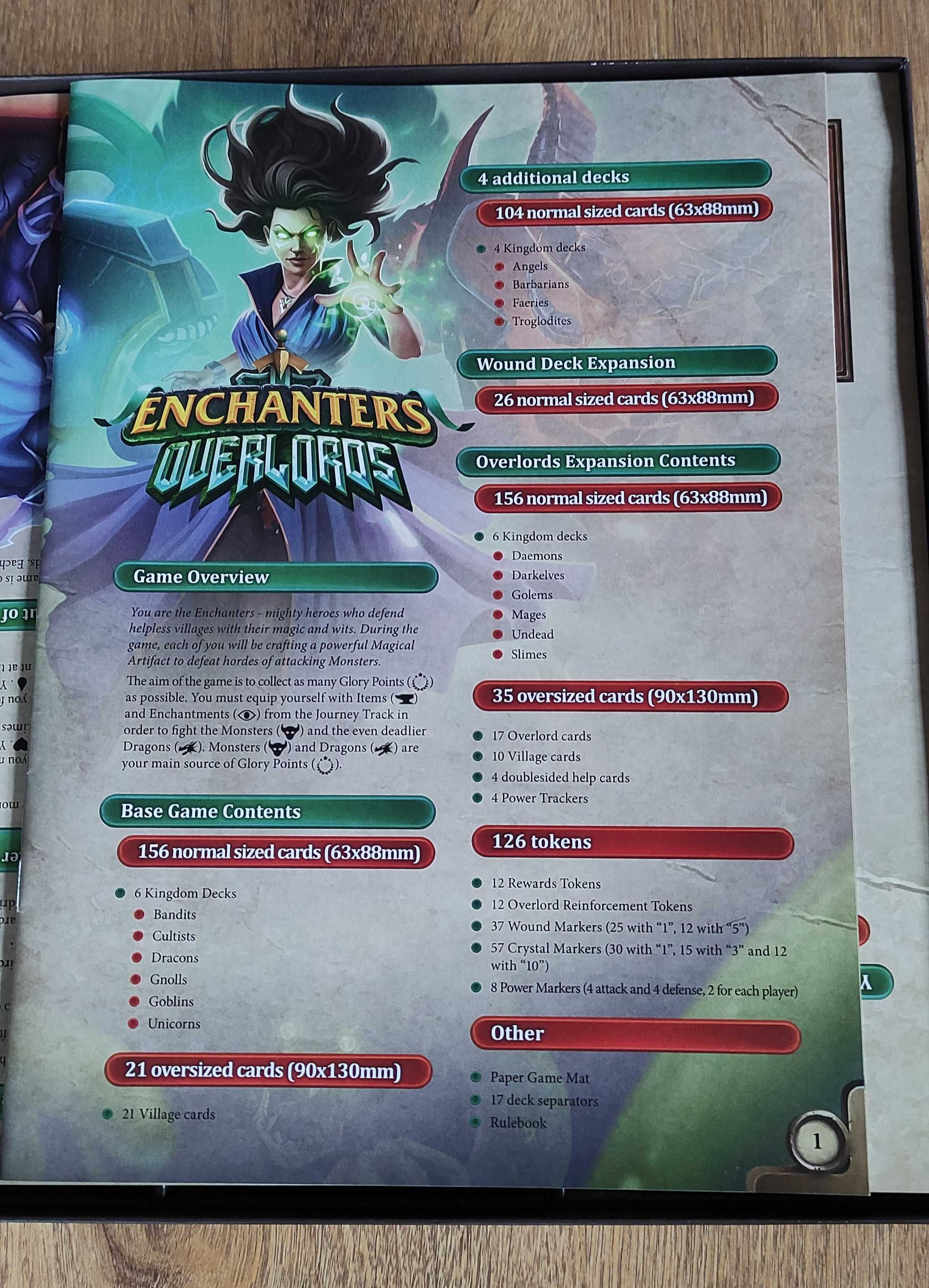 Enchanters Overlords wersja EN