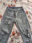 Jeansy joggery damskie spodnie jeans