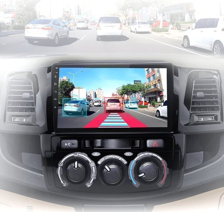 Nowoczesne radio Android dla Toyota Fortuner/Hilux V1 Plus 4GB-64GB