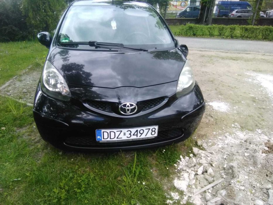 Uszkodzona Toyota Aygo