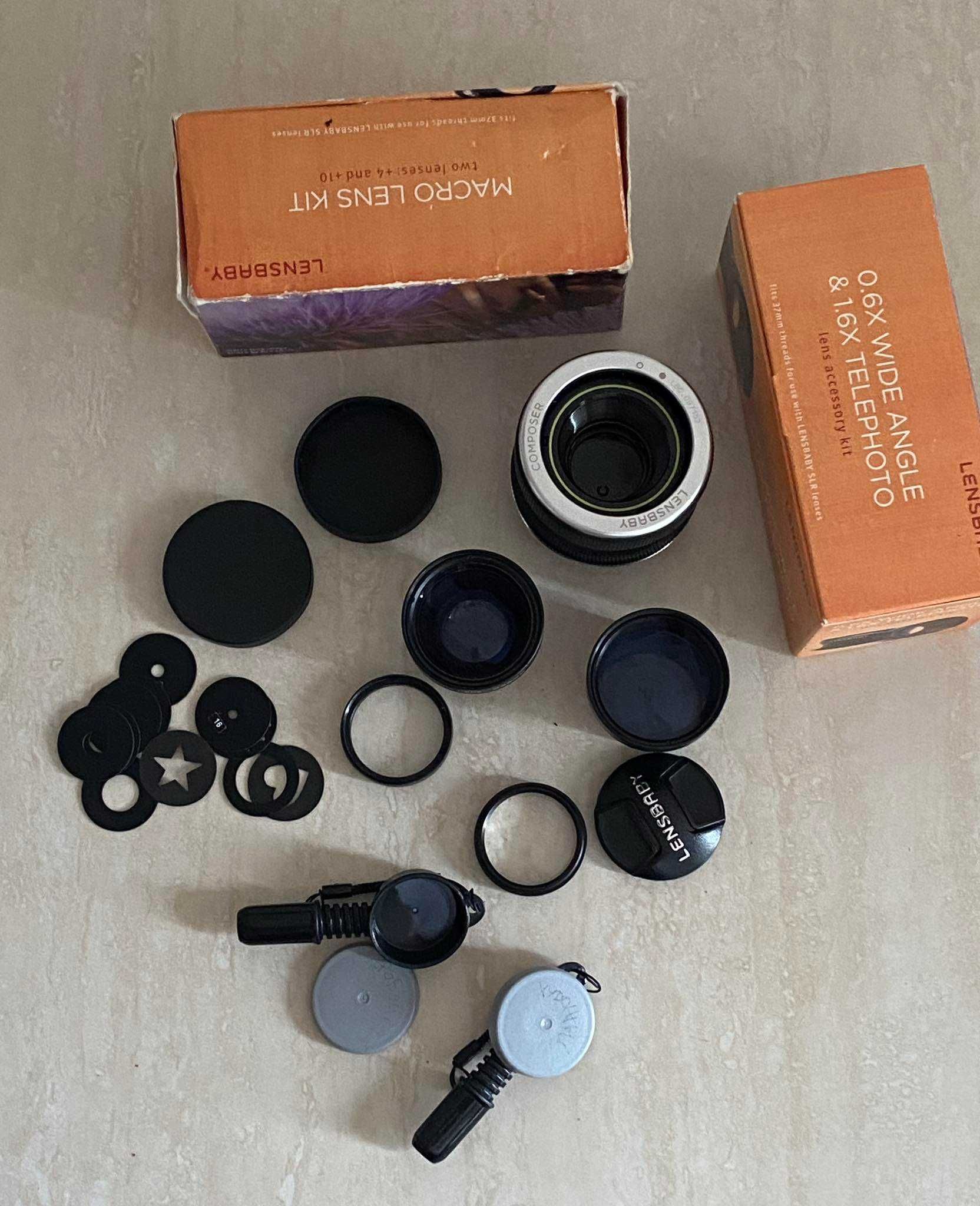 Художній набір оптики Lensbaby на Canon