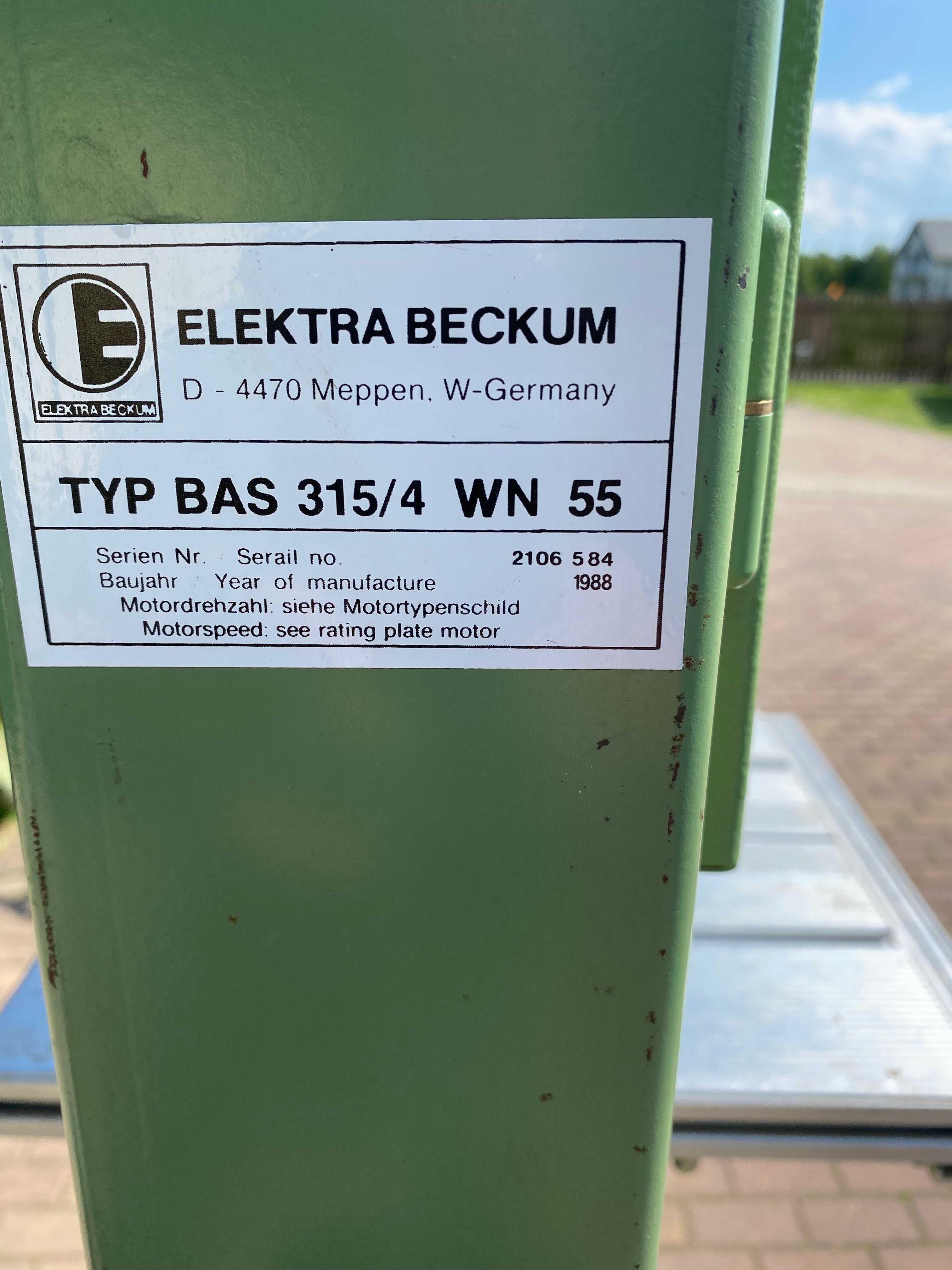 Piła taśmowa ,pilarka  Elektra Beckum  BAS 315/4