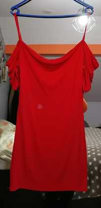 Czerwona sukienka S/M z pakuten