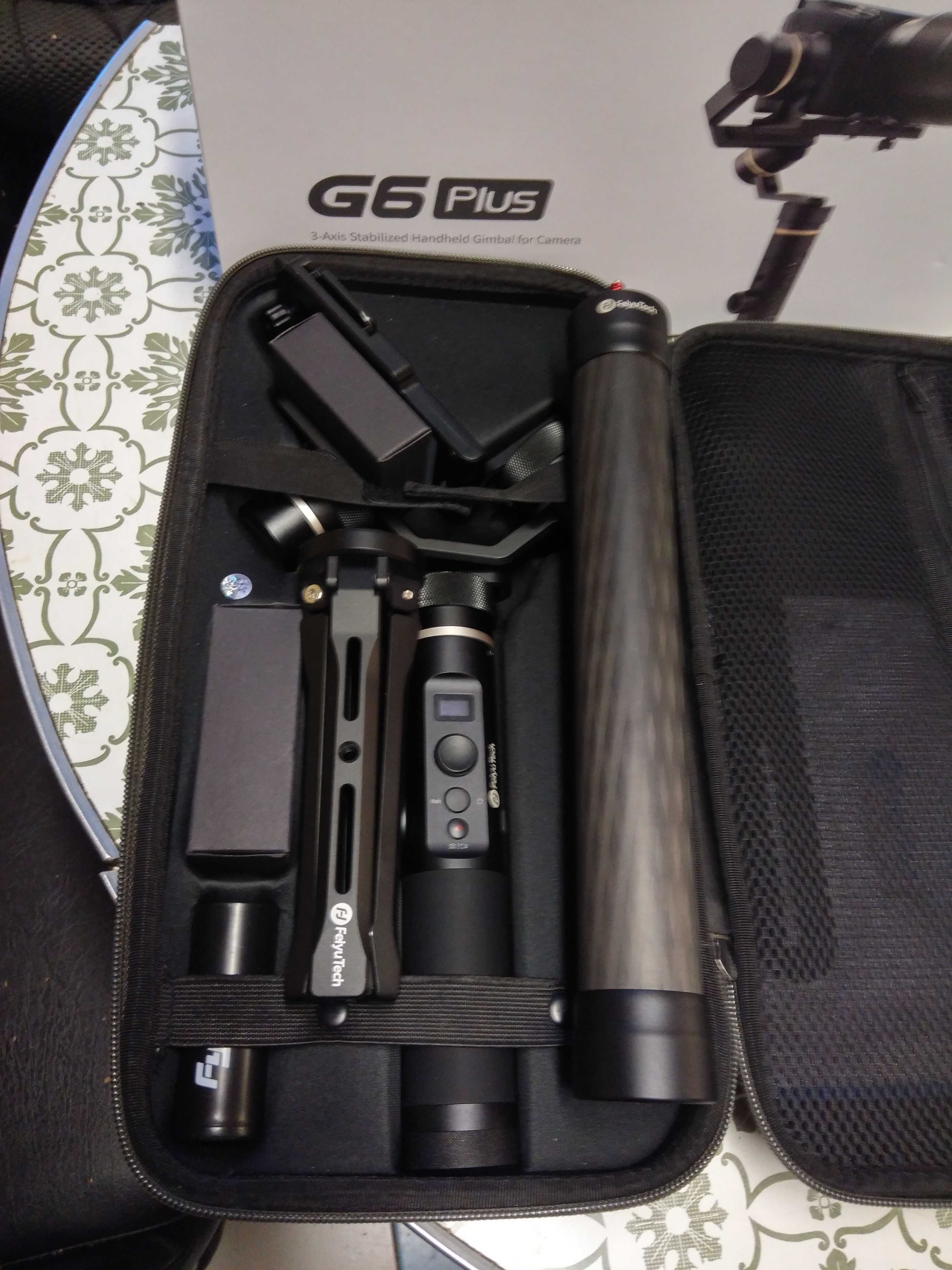 Estabilizador 3-Axis Handheld Gimbal for Camera - FEIYUTECH G6 Plus