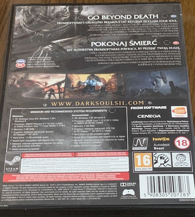 Dark Souls 2 + Spec Ops: The Line - Polskie wydania