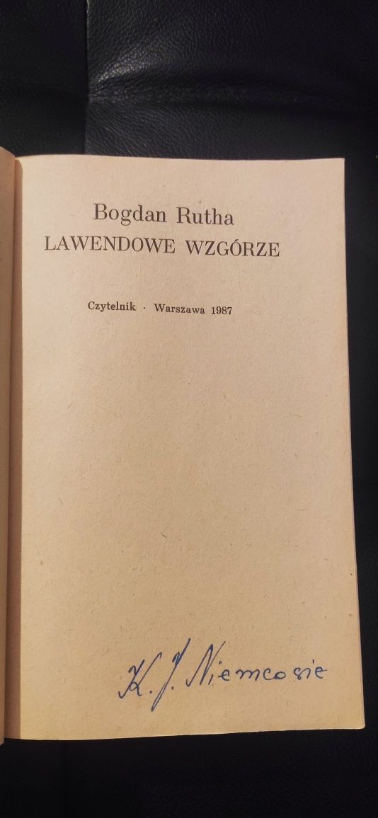 "Lawendowe wzgórze" Bogdan Rutha