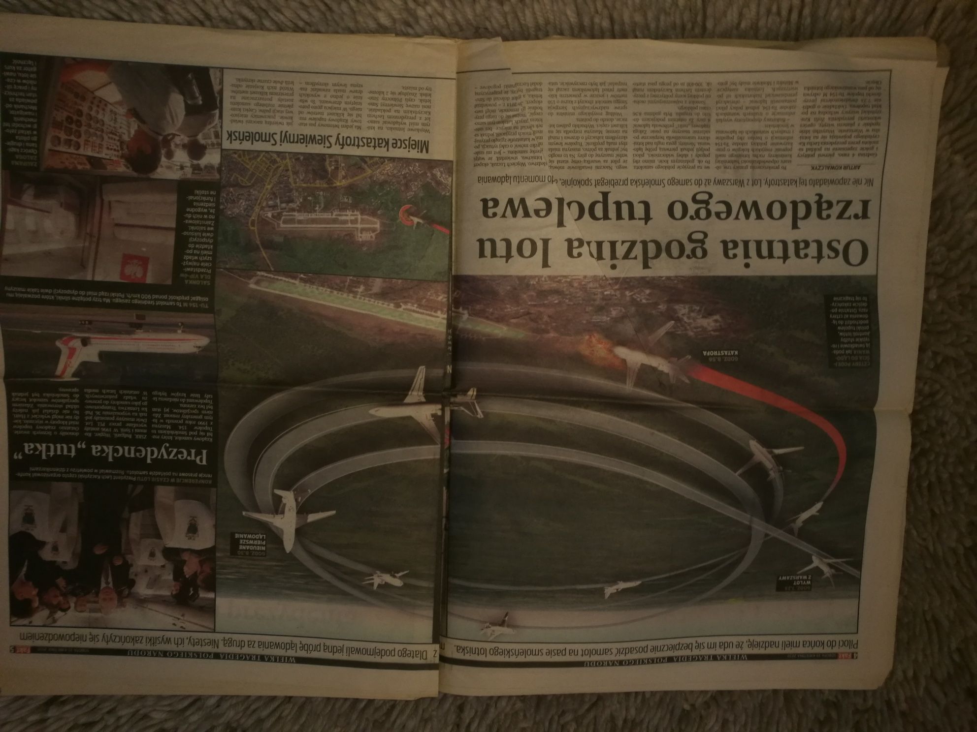 Gazeta Fakt 2010r Katastrofa w Smoleńsku