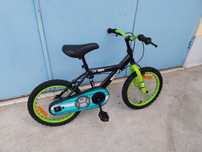 Bicicleta roda 16 para 3 a 5 anos de idade