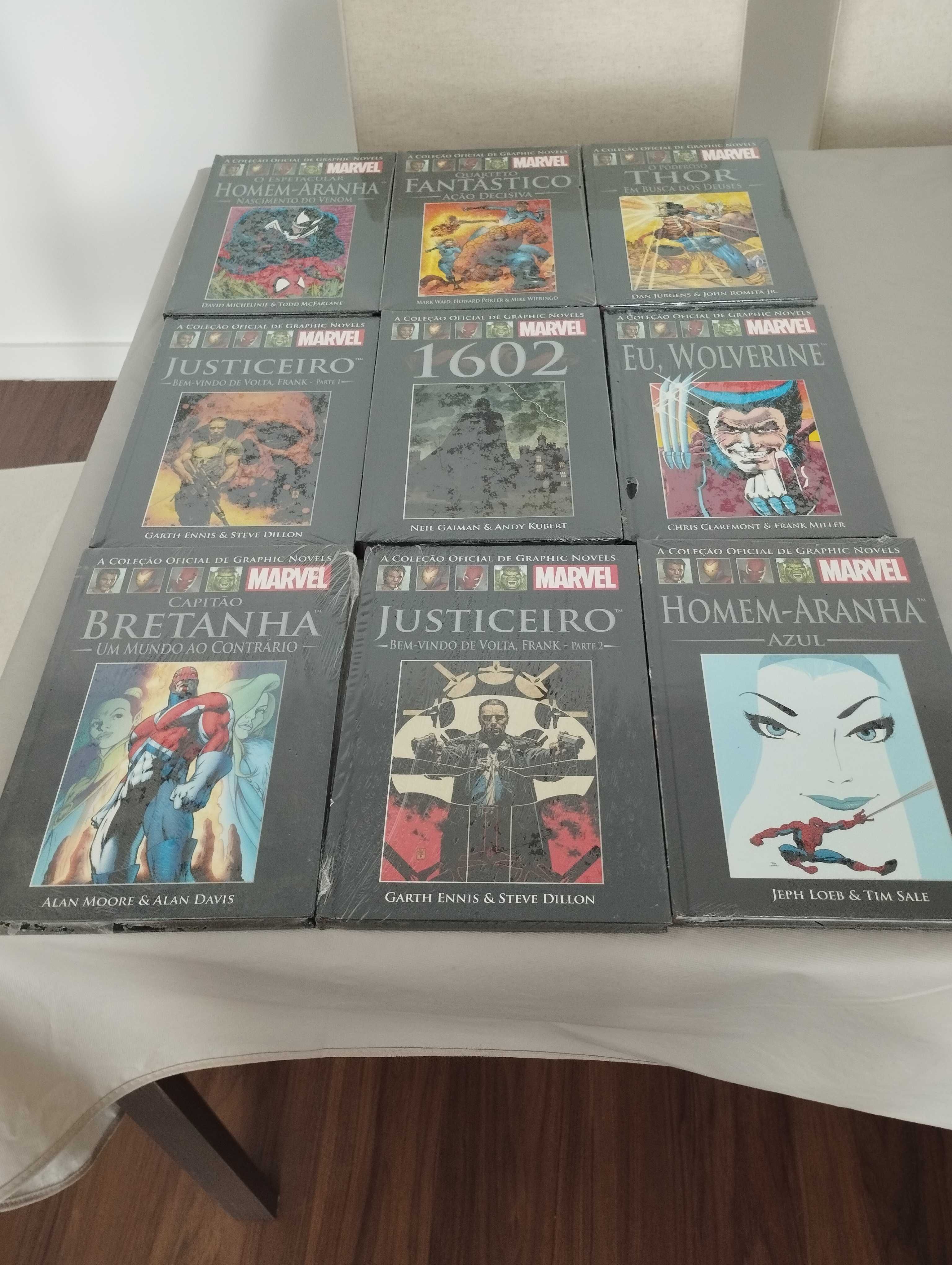 Coleção Marvel Graphic Novels da Salvat