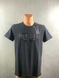 T-shirt męski Tommy Hilfiger czarny rozmiar L