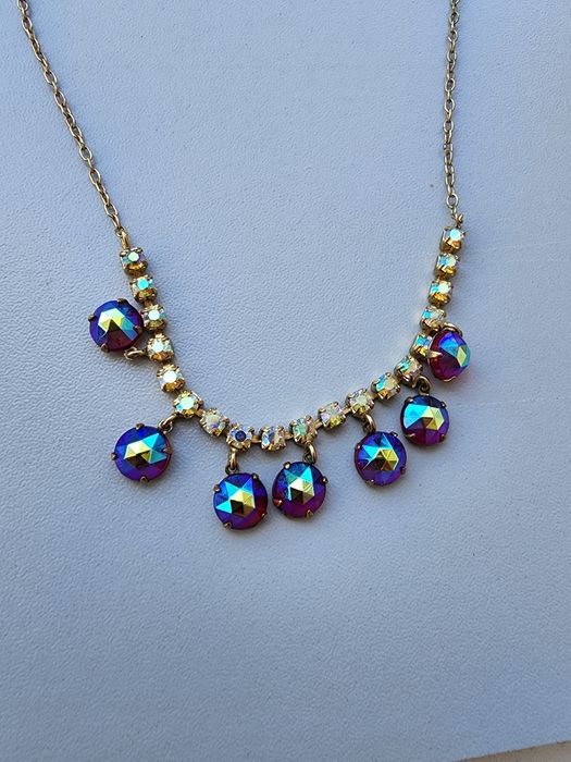 Кольє Чехословачинна позолота намисто срср/ колье Чехословакия ссср