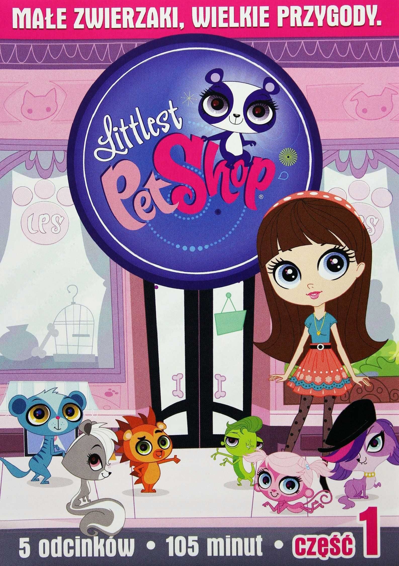 Film DVD My Littlest Pet Shop 1 Polski Dubbing Bajka Blythe Zwierzaki