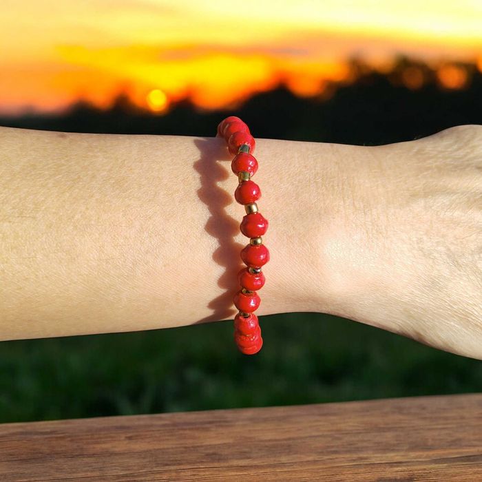 Bransoletka - Ekologiczna, ręcznie robiona bransoletka z Afryki