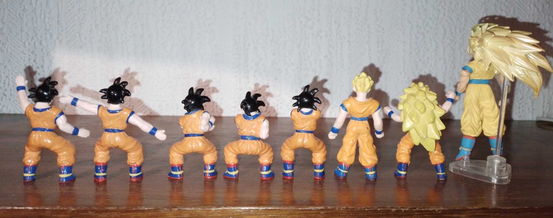 Figuras Dragon Ball oficiais 1989