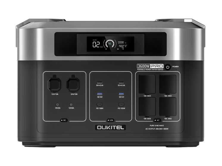 Зарядна станція Oukitel BP2000Е PRO  3600 w/2048 wh, НОВА, В НАЯВНОСТІ