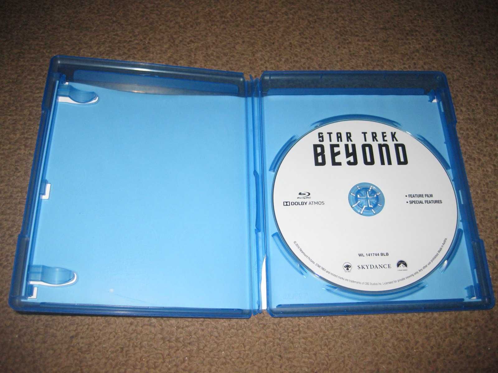 Blu-Ray "Star Trek: Além do Universo" com Chris Pine