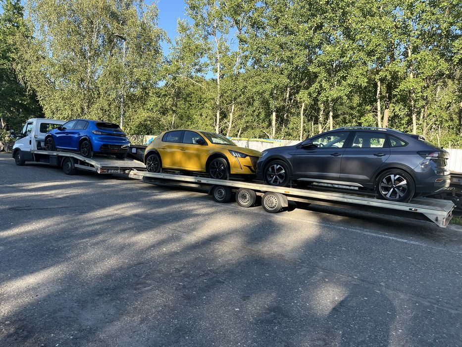 Transport import samochodów aut Niemcy Belgia Holandia PL-DE-PL