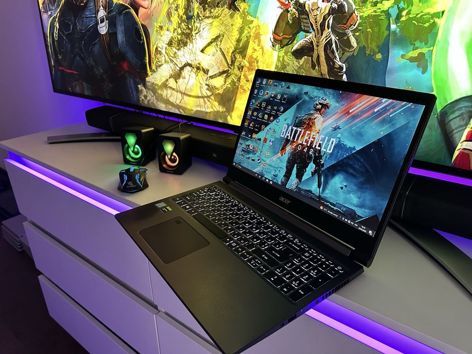 ТОП! ИГРОВОЙ Acer ASPIRE 7 2023г + Комплект Девайсов