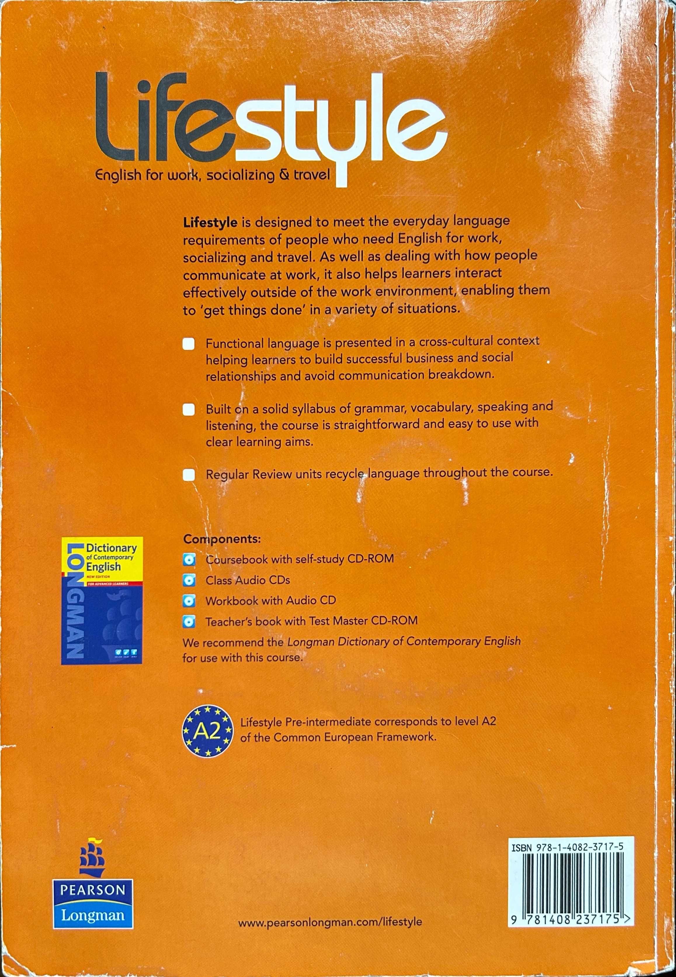 Podręcznik Lifestyle English for work...Pre-intermediate Coursebook