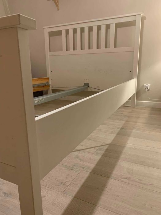 Rama łóżka, biała, 140x200 cm