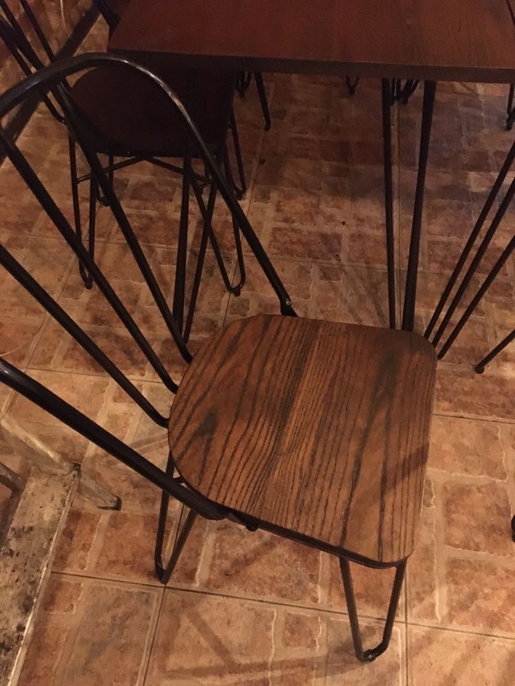 Продам набор стол и стулья в стиле лофт