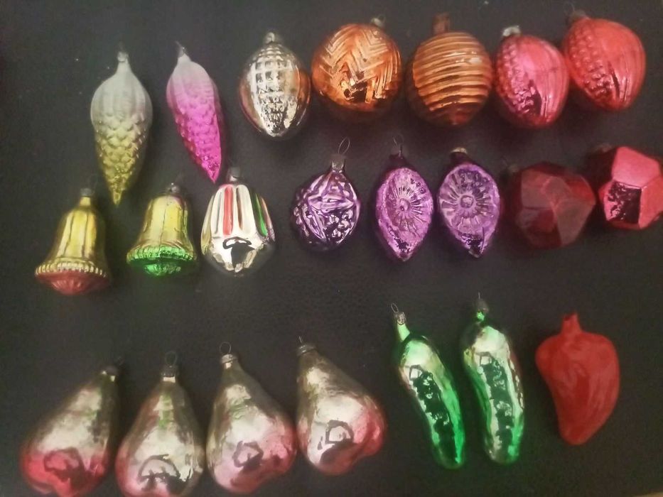Елочные игрушки СССР