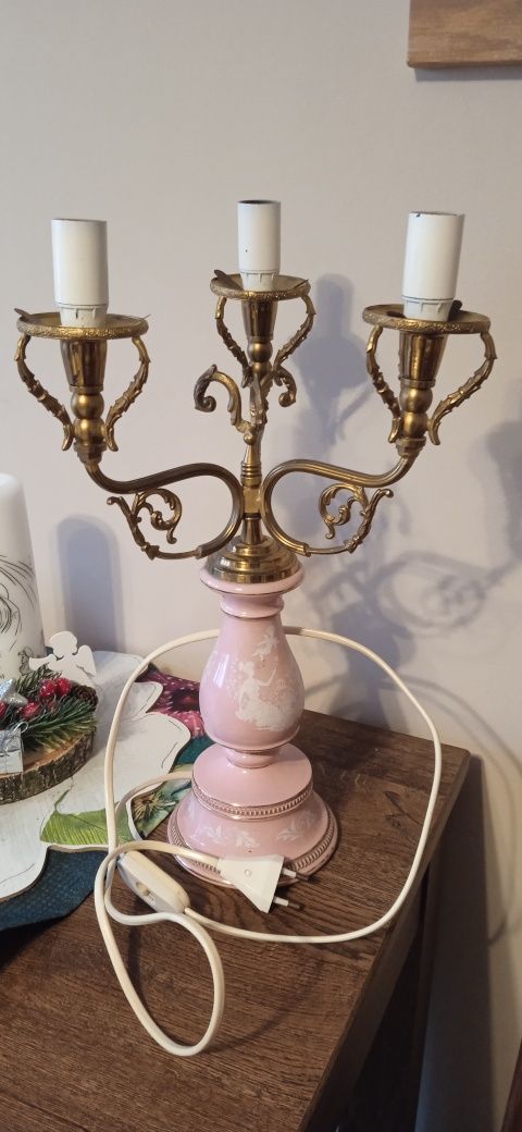 Lampa antyk Ceramiche FIORENTINA made in Italy
