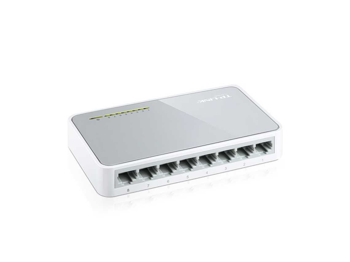 Switch TP-LINK TL-SF1008D (8 Portas Fast Ethernet-100 Mbps