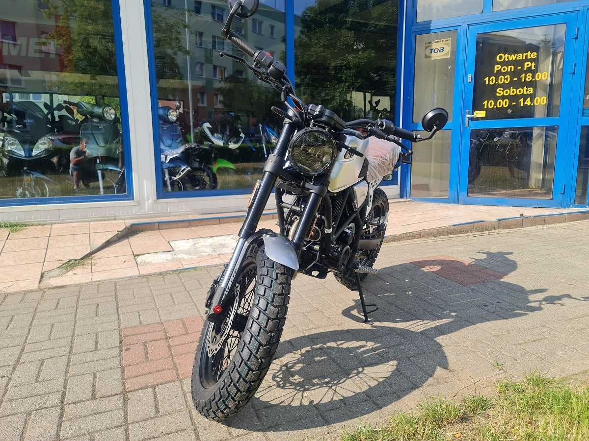 ZIPP SCRAMBLER 125! EURO-4!Rok prod. 2022!Serwis!Gwarancja!Raty!Dowóz!