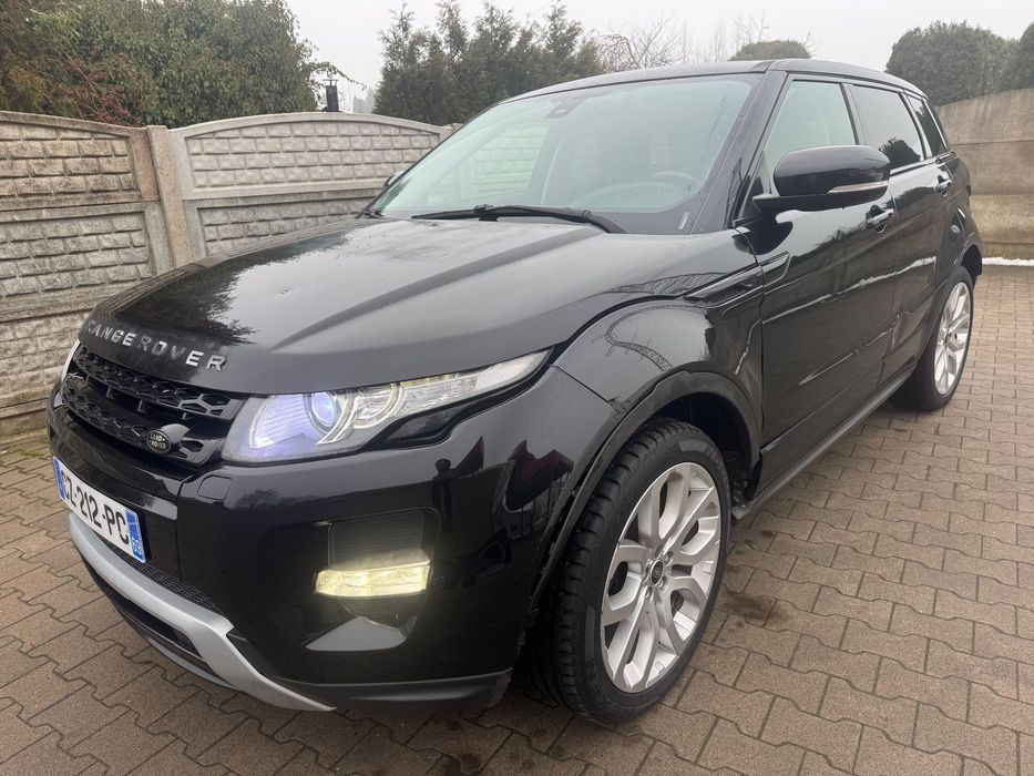 Land Rover Range Rover Evoque 4x4 BOGATE WYPOSAŻENIE R-DESIGN skóry nagłośnienie elektryczne fotele