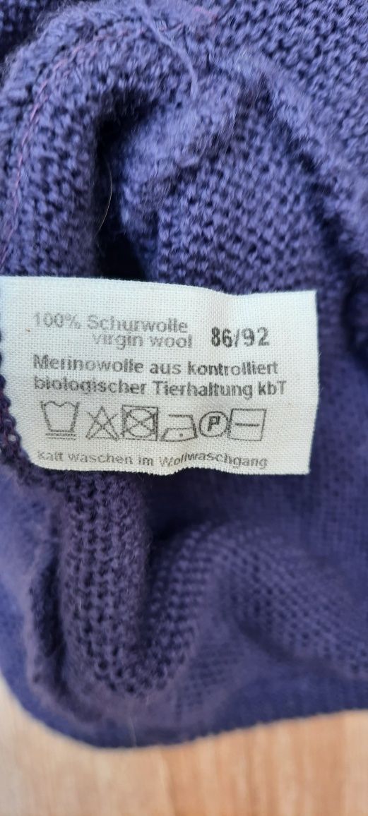 Sweter wełniany 86 92