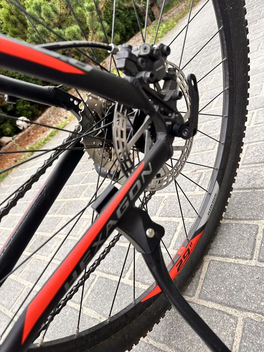 Rower górski męski 29’ M jak nowy plus dodatki