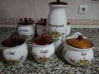 Conjunto de 9 peças para cozinha